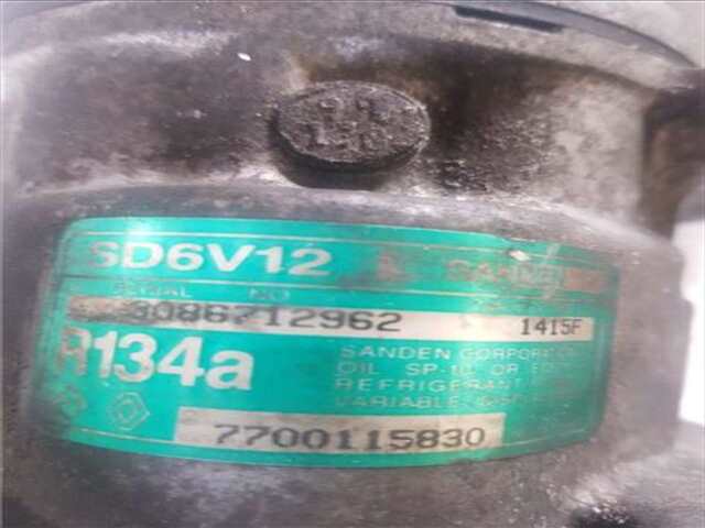 Foto 3ª: Compresor Aire Acondicionado Renault Clio 1.2 ALIZE [1.2 LTR. - 43 KW] [D7F D7]