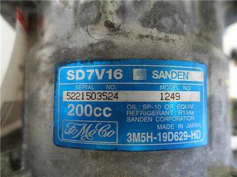 Foto 3ª: Compresor Aire Acondicionado Ford Focus 2.0 TDCI 136CV 100KW [G6DA] (2006)
