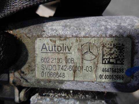 Foto 2ª: Cinturón Delantero Derecho Mercedes Clase E 180 E 220 CDI 211.008) BERLINA 170CV 125KW [646821] (2006)