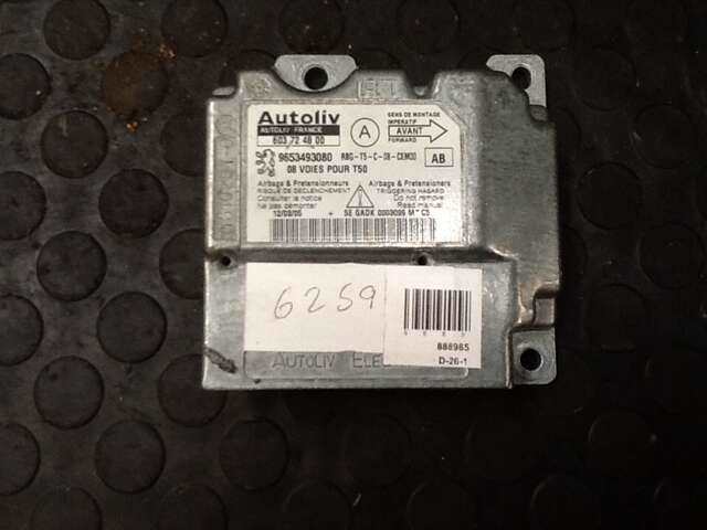 Foto 2ª: Centralita Airbag Peugeot 307 1600 HDI90CV/66KW [9HX] (2005)