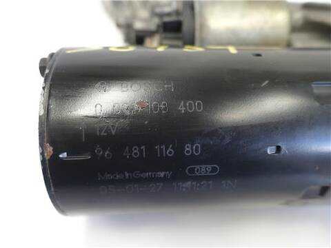 Foto 3ª: Motor de Arranque Citroen Xsara 2.0 HDI PICASSO 90CV 66KW [RHY (DW10TD)] (2005)