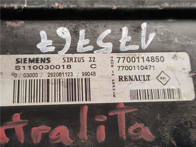Foto 2ª: Centralita Motor ECU Renault Megane 1.4 16V (BA0D. BA1H. BA0W. BA10) I (BA0/1_) [K4J 750]