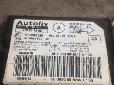 Foto 2ª: Centralita Airbag Citroen Berlingo 9HX (2010)