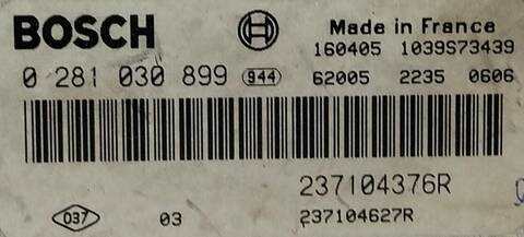 Foto 2ª: Centralita Motor ECU Renault Kangoo PROFESIONAL 1 DCI DIESEL FAP 75CV (2008)