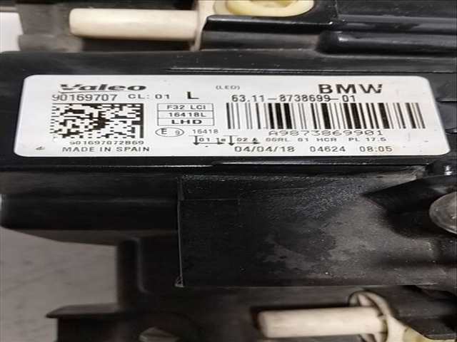 Foto 3ª: Faro Izquierdo Bmw Serie 4 418 3.0 TD 258CV (2014)