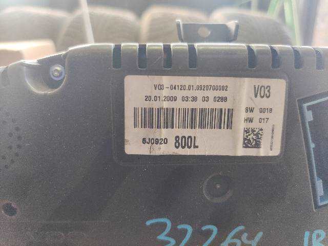 Foto 3ª: Cuadro de Instrumentos Seat Ibiza 1.9 TDI IBIZA 6J FINAL PATI [BLS] (2009)