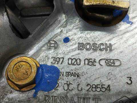 Foto 4ª: Motor Limpia Trasero Renault Megane 1.9 DCI AUTHENTIQUE BERLINA 102CV 75KW I FASE 2 BERLINA BA0) [F9Q K7] (2003)