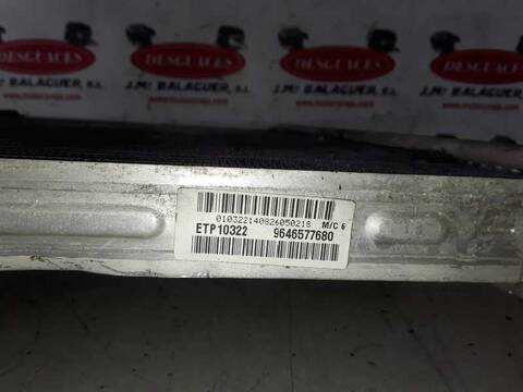 Foto 3ª: Radiador Motor Peugeot 307 X-LINE 1.6 HDI 109CV (2002)