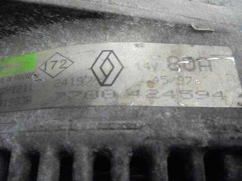 Foto 2ª: Alternador Renault Megane 1.9 D EUROPA 64CV 47KW I CLASSIC LA0) [F8Q] (1997)