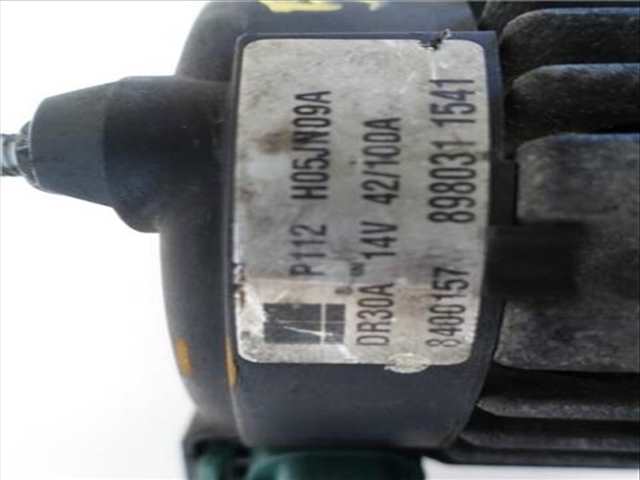 Foto 3ª: Alternador Opel Astra 1.7 CDTI BERLINA 125CV 92KW [Z 17 DTR] (2009)