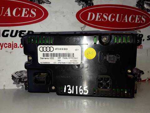 Foto 2ª: Pantalla Multifuncion Audi A6 BERLINA 2.0 TDI 140CV (2004)
