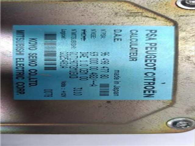 Foto 2ª: Centralita Motor ECU Citroen C3 1.4 HDI 70 FURIO [1 4 LTR. - 50 KW HDI] 68CV