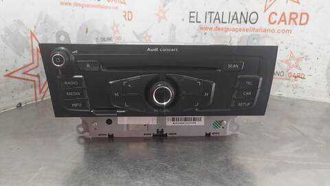 Sistema Audio Radio CD Audi A5 2.0 TFSI QUATTRO 155KW) COUPE 211CV