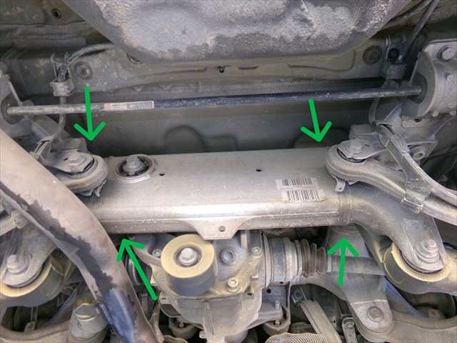 Puente Trasero Bmw Serie 5 520 2.0 D F10,2009-2013