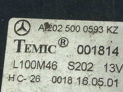 Foto 2ª: Electroventilador Mercedes Clase C 160 200 COMPRESSOR 208.444) 163CV 120KW [M111956] (2001)