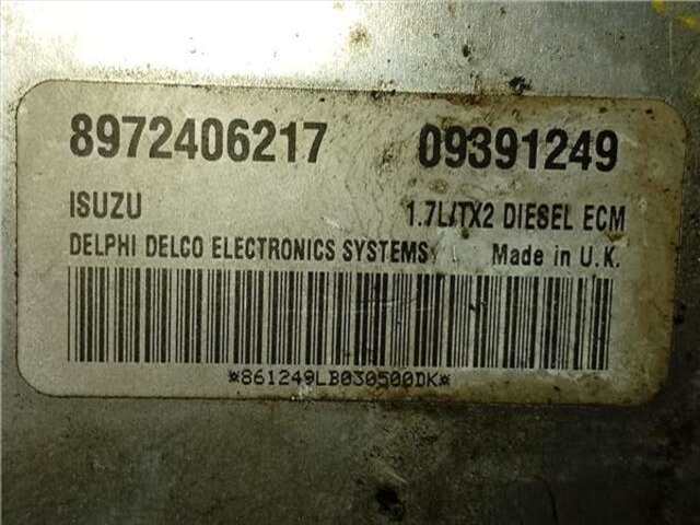 Centralita Motor ECU Opel Astra 1.7 CLUB [1.7 LTR. - 55 KW 16V DTI CAT (Y 17 DT - LR6)]