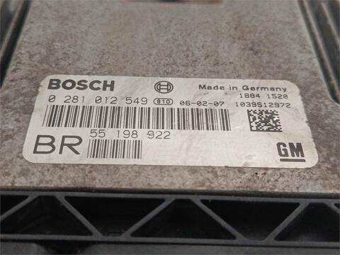Foto 2ª: Centralita Motor ECU Opel Zafira Z19DT (2006)