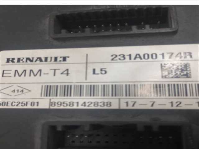 Centralita Motor ECU Renault Captur 1.5 DCI 90 J5N4 J5M5 J5MW J5M6 J5AL J5AJ)