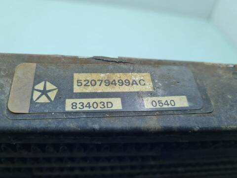 Foto 2ª: Intercooler Jeep Grand Cherokee 3.1 TD LIMITED 140CV 103KW [VM73B] (2000)