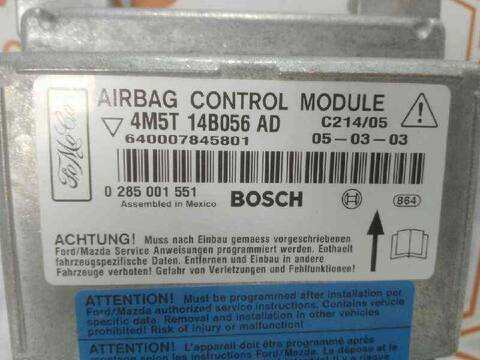 Foto 4ª: Centralita Airbag Ford C Max 133CV 98KW FOCUS CAP) (2003)