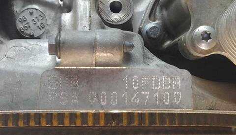 Foto 2ª: Motor Completo Peugeot 206 1.4 HDI ECO 70 68CV (2009)