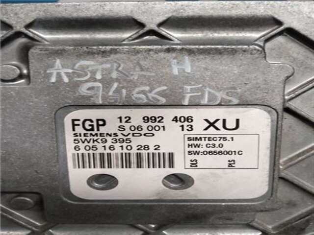Foto 3ª: Centralita Motor ECU Opel Astra 1.8 [Z 18 XER]