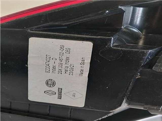 Foto 3ª: Piloto Trasero Derecho Renault Scenic 1.5 DCI JM1E) 106CV 78KW JM) [K9K 732] (2007)