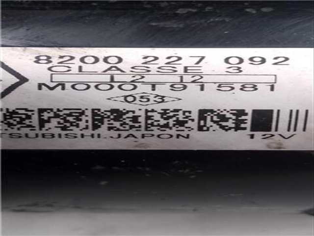 Foto 2ª: Motor de Arranque Renault Clio 1.5 AUTHENTIQUE [1 5 LTR. - 62 KW DCI DIESEL] 84CV
