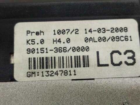 Foto 2ª: Mando Climatizador Opel Astra 1.7 16V CDTI 101CV 74KW [Z17DTH] (2008)