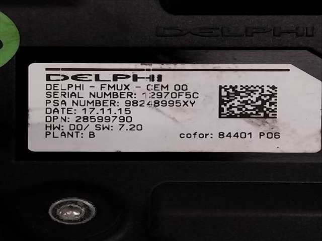 Foto 3ª: Pantalla Multifuncion Citroen C4 0.1 HDI [BH01] (2017)