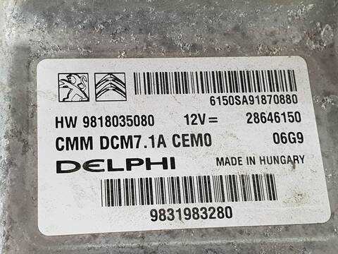 Foto 3ª: Centralita Motor ECU Citroen Jumpy CLUB M (1995)