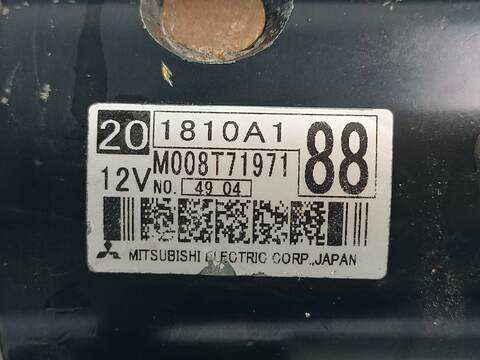 Foto 3ª: Motor de Arranque Mitsubishi ASX MOTION 4WD 116CV 85KW [4N13] (2014)