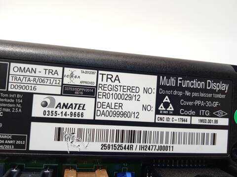 Foto 4ª: Pantalla Multifuncion Renault Clio 0.9 TCE 90 90CV 66KW [H4B408] (2018)
