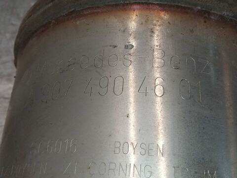 Foto 2ª: Tubo de Escape Mercedes Sprinter 419 CDI RWD 907.643 907.645 907.647) 190CV 140KW FURGONETA [654920] (2024)