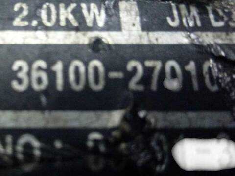 Foto 3ª: Motor de Arranque Hyundai Sonata 2.0 CRDI 140CV (2004)