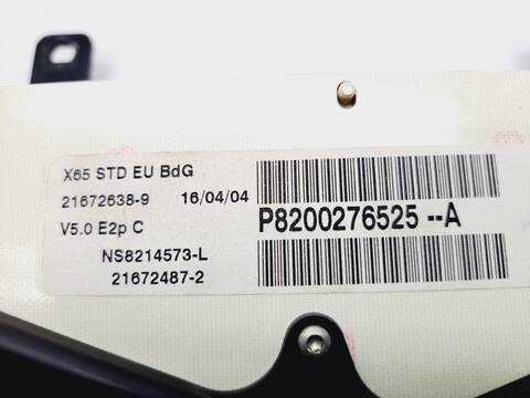 Foto 4ª: Cuadro de Instrumentos Renault Clio AUTHENTIQUE 75CV 55KW [D4F 7] (2004)