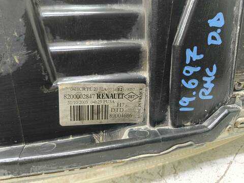 Foto 3ª: Faro Derecho Renault Laguna CONFORT AUTHENTIQUE 120CV 88KW [F9Q C7] (2004)