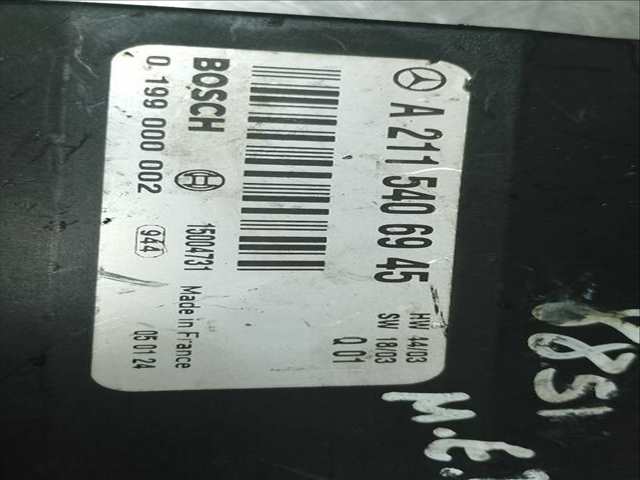 Foto 3ª: Centralita Motor ECU Mercedes Clase E 180 E 320 CDI 211.026) BERLINA 204CV 150KW [648961] (2005)