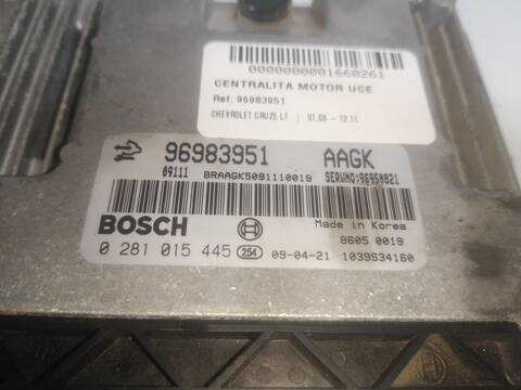 Foto 2ª: Centralita Motor ECU Chevrolet Cruze Z20S1 (2009)