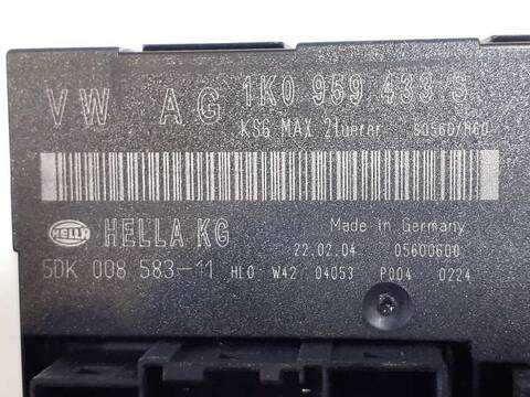 Foto 3ª: Modulo Confort BCM Volkswagen Golf 1.9 TDI BERLINA 105CV 77KW [BKC] (2004)