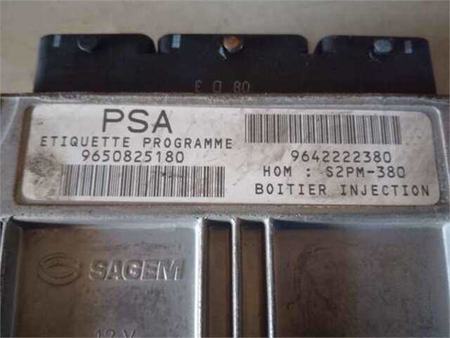 Foto 2ª: Centralita Motor ECU Citroen C3 1.4 VIVACE [1.4 LTR. - 54 KW] [KFV (TU3JP)]