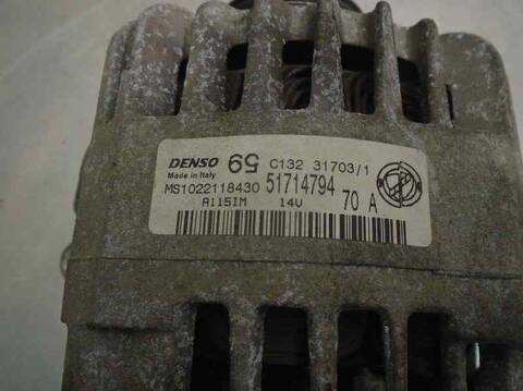 Foto 4ª: Alternador Fiat Punto 1.2 8V ACTIVE BERLINA 60CV 44KW [188A4000] (2004)
