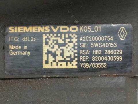 Foto 4ª: Bomba Inyeccion Renault Scenic I- MUSIC 131CV 96KW [F9Q E8] (2006)