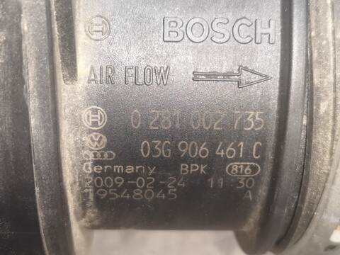 Foto 2ª: Caudalimetro Volkswagen Golf CBDC (2009)