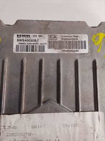 Centralita Motor ECU Peugeot 307 2.0 HDI