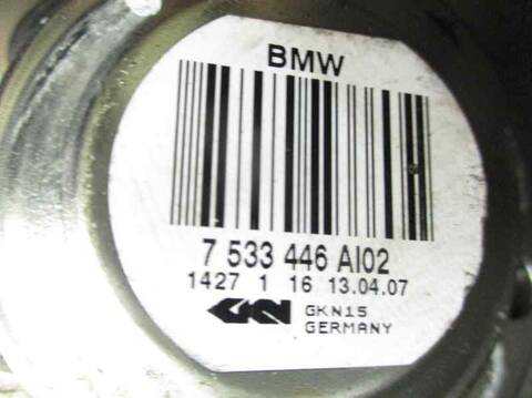 Foto 2ª: Transmision Trasera Derecha Bmw Serie 3 315 N47D20C BERLINA (2007)