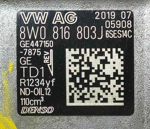 Foto 2ª: Compresor Aire Acondicionado Audi A4 DEZ AVANT (2019)