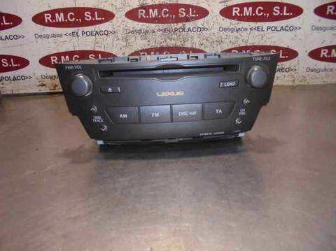 Sistema Audio Radio CD Lexus IS 220D 177CV 130KW
