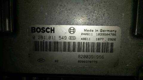 Foto 2ª: Centralita Motor ECU Renault Scenic AUTHENTIQUE 120CV 88KW [F9Q] (2004)