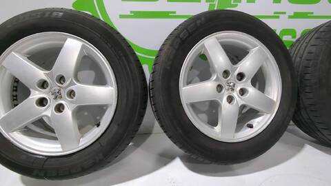 Foto 3ª: Juego LLantas Peugeot 407 1.6 HDI 110 6D9HZC 6D9HYC) 109CV [9HY (DV6TED4) 9HZ (DV6TED4)] (2004)